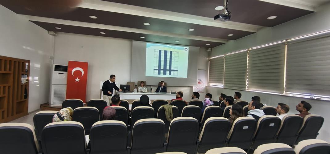 İLİMİZ PERSONELİNE ŞAP HASTALIĞI KONUSUNDA EĞİTİM VERİLDİ