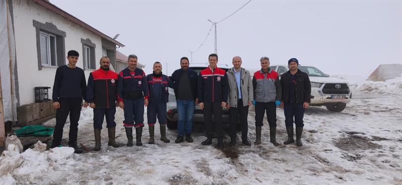 2026 YILI İLKBAHAR ŞAP AŞILAMA KAMPANYASI KAPSAMINDA SAHA ÇALIŞMALARI DEVAM EDİYOR