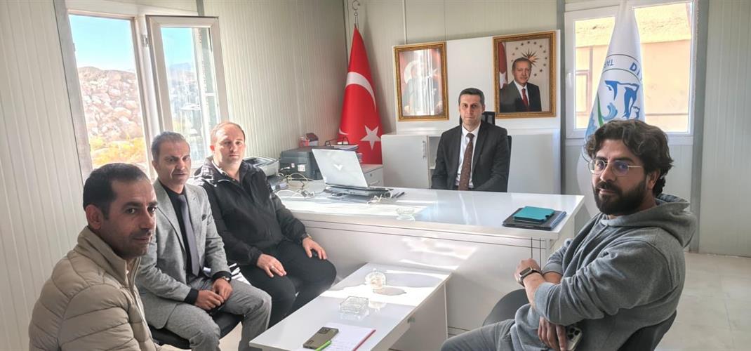 İL MÜDÜRÜMÜZ DİYADİN JEOTERMAL SERALARINI ZİYARET ETTİ