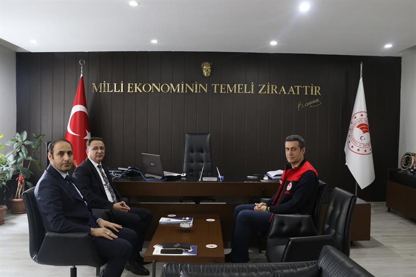 AĞRI DEFTERDARI, İL MÜDÜRÜMÜZE ZİYARETTE BULUNDU