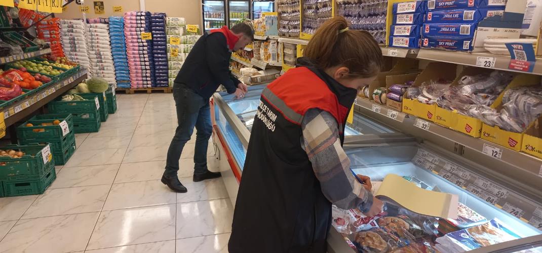 GIDA DENETİMLERİMİZ ARALIKSIZ DEVAM EDİYOR