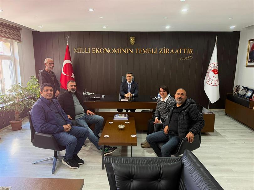 TARIM ORKAM SEN GENEL BAŞKANI, İL MÜDÜRLÜĞÜMÜZE ZİYARETTE BULUNDU