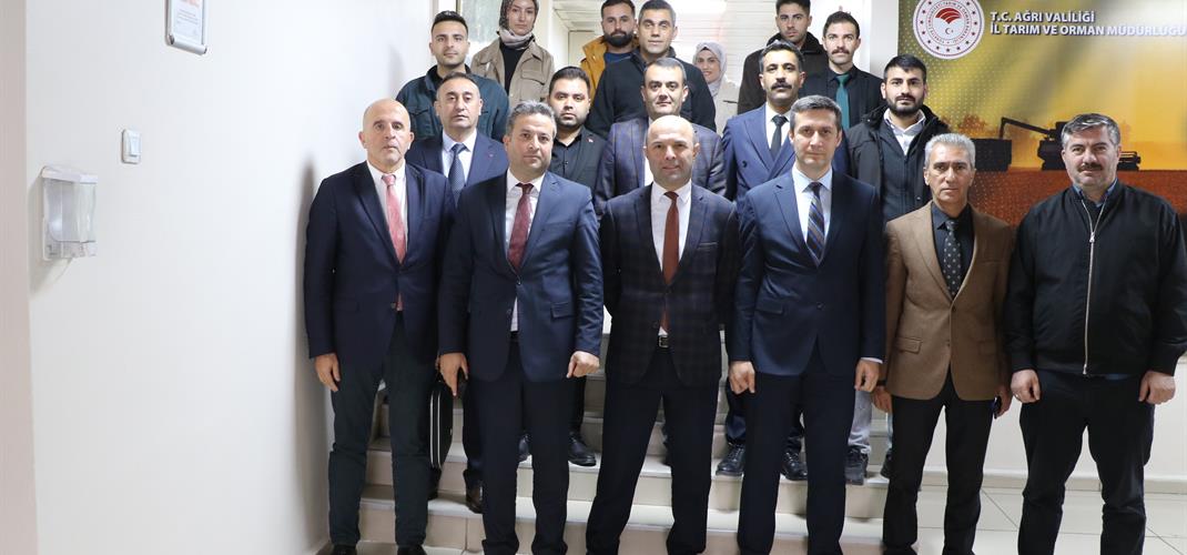GENEL TARIM SAYIMI VE TÜKAS DEĞERLENDİRME TOPLANTISI GERÇEKLEŞTİRİLDİ
