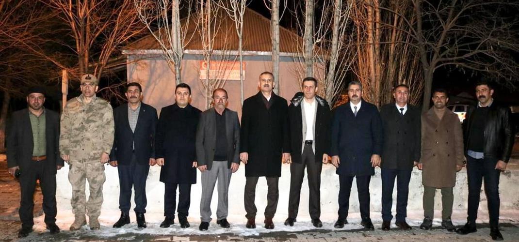 VALİMİZ SAYIN ÖNDER BOZKURT, İLÇE KAYMAKAMIMIZ VE İL MÜDÜRÜMÜZ, PATNOSTA ÇİFTÇİMİZE KONUK OLDULAR