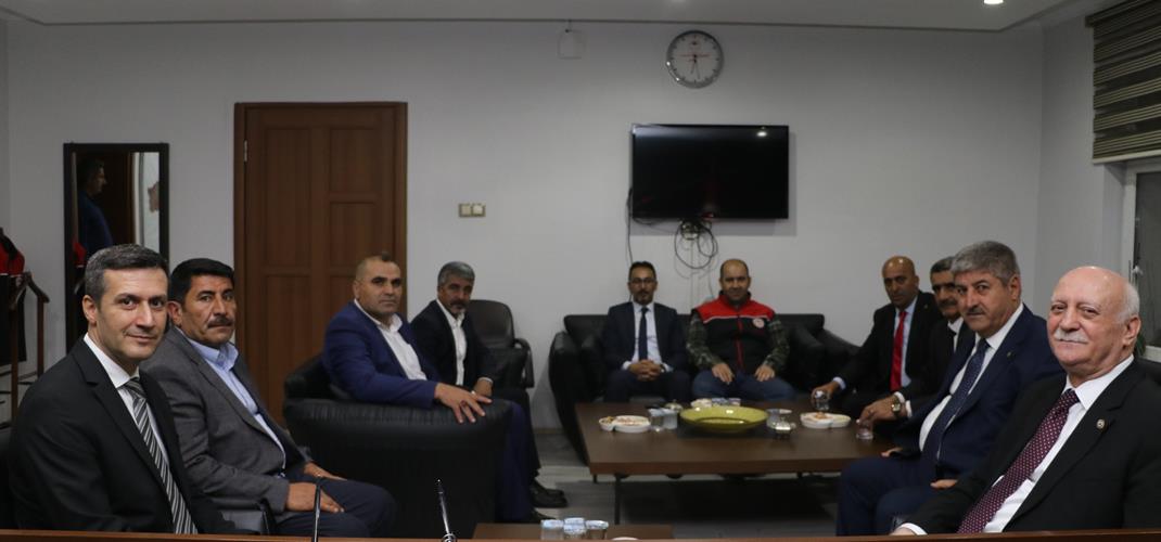 TÜRKİYE ZİRAAT ODALARI BİRLİĞİ BAŞKANI, İL MÜDÜRLÜĞÜMÜZE ZİYARETTE BULUNDU